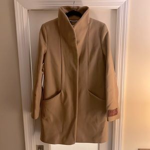 Aritzia Wilfred Cocoon Coat - Camel